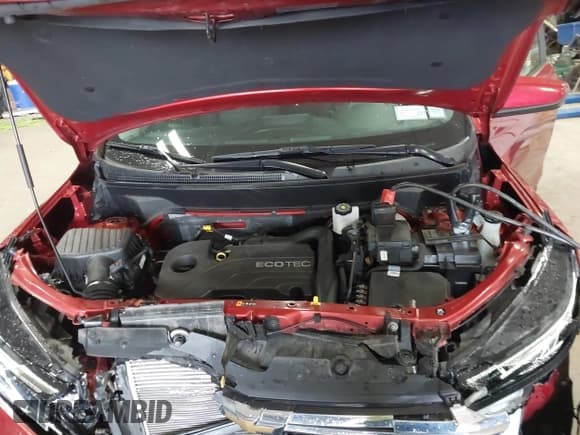 ✅ 2022 Chevrolet Equinox LT • VIN: 3GNAXUEV9NL163517 • Lot: 43570864. Listed on IAAI with 47,487 mi. Free auction sales archive from the USA and detailed vehicle history report at DreamBid. Image 10.