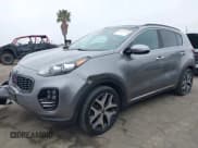 ✅ 2019 Kia Sportage SX Turbo • VIN: KNDPRCA69K7540272 • Lot: 42237950. Listed on IAAI with 131,513 mi. Free auction sales archive from the USA and detailed vehicle history report at DreamBid. Image 2.