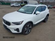 ✅ 2024 Volvo XC40 Ultimate Bright Theme • VIN: YV4L12UF8R2317284 • Lot: 41849324. Listed on IAAI with 8,210 mi. Free auction sales archive from the USA and detailed vehicle history report at DreamBid. Image 17.