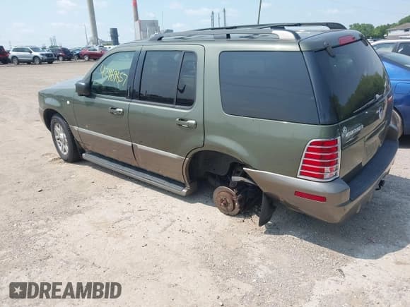 ✅ 2004 Mercury Mountaineer • VIN: 4M2ZU86E44ZJ51190 • Лот: 42469657. Опубликован ранее на IAAI с пробегом 128 784 миль. Бесплатный доступ к архиву аукционных продаж из США и подробный отчёт об истории автомобиля на DreamBid. Изображение 3.