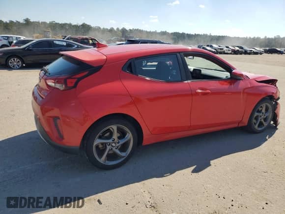 2019 Hyundai Veloster Premium z VIN KMHTG6AF0KU015362, wystawiony jako Copart lot #77424094 z przebiegiem 111 461 mil mil oraz Szkoda całkowita • Salvage title. Historia ofert i sprzedaży dostępna na DreamBid. Obrazek 3.