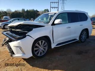 ✅ 2017 Lexus LX 570 • VIN: JTJHY7AX9H4225602 • Лот: 73331252. Опубликован ранее на Copart с пробегом 105 835 миль. Бесплатный доступ к архиву аукционных продаж из США и подробный отчёт об истории автомобиля на DreamBid. Изображение 1.