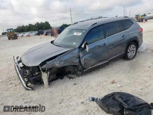 ✅ 2021 Volkswagen Atlas SEL • VIN: 1V2ER2CA0MC501159 • Lot: 70890025. Wystawiony na Copart z przebiegiem 94 179 mil. Bezpłatny archiwum sprzedaży aukcyjnych z USA i szczegółowy raport historii pojazdu na DreamBid. Zdjęcie 1.