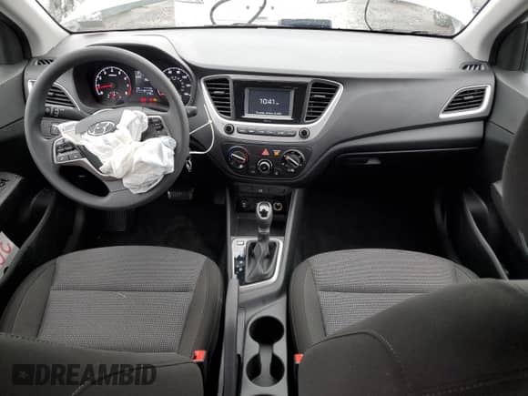 2022 Hyundai Accent SEL with VIN 3KPC24A61NE183764, listed as a Copart auction lot 36652783 with 1,179 mi miles and . Bid and sale history available at DreamBid. Image 8.