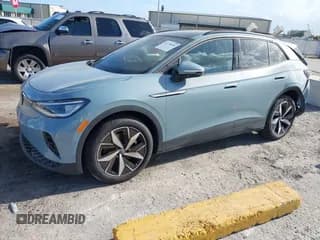 ✅ 2025 Volkswagen ID.4 Pro S • VIN: 1V2VRPE84SC003129 • Лот: 43378058. Опубликован ранее на IAAI с пробегом 3 557 миль. Бесплатный доступ к архиву аукционных продаж из США и подробный отчёт об истории автомобиля на DreamBid. Изображение 2.