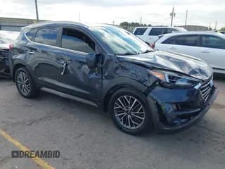 ✅ 2020 Hyundai Tucson Limited • VIN: KM8J33AL7LU113801 • Lot: 43473206. Listed on IAAI with 88,082 mi. Free auction sales archive from the USA and detailed vehicle history report at DreamBid. Image 1.