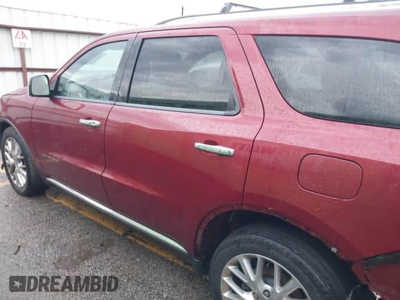 ✅ 2014 Dodge Durango Citadel • VIN: 1C4RDHEG1EC591042 • Lot: 41371595. Listed on IAAI with 189,962 mi. Free auction sales archive from the USA and detailed vehicle history report at DreamBid. Image 14.