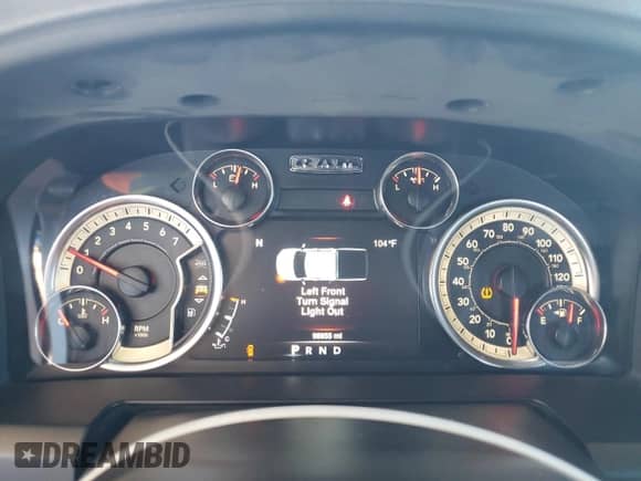 2019 Ram 1500 Lone Star с VIN 1C6RR6LT0KS673181, выставлен на аукционе Copart как лот 84068155 с пробегом 98 955 миль миль и Списание • Salvage title. История ставок и продаж доступна на DreamBid. Изображение 9.