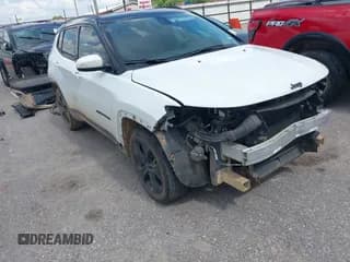 ✅ 2020 Jeep Compass Latitude • VIN: 3C4NJCBB9LT126299 • Lot: 42206657. Listed on IAAI with 60,550 mi. Free auction sales archive from the USA and detailed vehicle history report at DreamBid. Image 1.