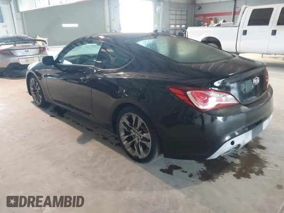 ✅ 2015 Hyundai Genesis Coupe 3.8L Base • VIN: KMHHU6KJ7FU123694 • Lot: 43363415. Listed on IAAI with 95,787 mi. Free auction sales archive from the USA and detailed vehicle history report at DreamBid. Image 3.