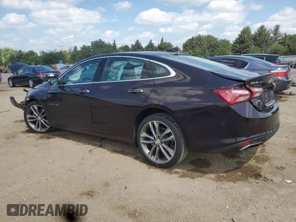 2020 Chevrolet Malibu Premier с VIN 1G1ZE5SX0LF080524, выставлен на аукционе Copart как лот 68394865 с пробегом 33 966 миль миль и Списание • Salvage title. История ставок и продаж доступна на DreamBid. Изображение 2.