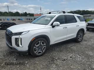 ✅ 2023 Hyundai Palisade Limited • VIN: KM8R5DGEXPU628180 • Лот: 68854875. Опубликован ранее на Copart с пробегом 73 583 миль. Бесплатный доступ к архиву аукционных продаж из США и подробный отчёт об истории автомобиля на DreamBid. Изображение 1.