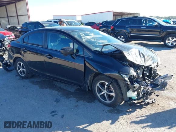✅ 2015 Honda Civic SE • VIN: 19XFB2F77FE013011 • Лот: 43563042. Опубликован ранее на IAAI с пробегом 207 649 миль. Бесплатный доступ к архиву аукционных продаж из США и подробный отчёт об истории автомобиля на DreamBid. Изображение 1.