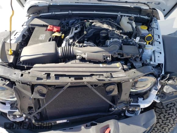 ✅ 2024 Jeep Wrangler Rubicon • VIN: 1C4PJXFG2RW266901 • Лот: 53381385. Опубликован ранее на Copart с пробегом 3 908 миль. Бесплатный доступ к архиву аукционных продаж из США и подробный отчёт об истории автомобиля на DreamBid. Изображение 13.