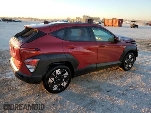 2024 Hyundai Kona SEL with VIN KM8HB3AB8RU174107, listed as a Copart auction lot 87961125 with 11,583 mi miles and Non repairable. Bid and sale history available at DreamBid. Image 3.