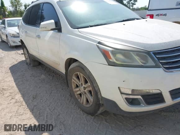 2014 Chevrolet Traverse LT z VIN 1GNKVGKD2EJ154947, wystawiony jako IAAI lot #43214761 z przebiegiem Nie podano mil oraz . Historia ofert i sprzedaży dostępna na DreamBid. Obrazek 6.