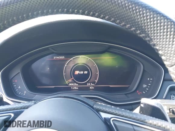 ✅ 2019 Audi RS 5 Sportback • VIN: WUABWCF50KA903597 • Lot: 41574876. Listed on IAAI with 80,629 mi. Free auction sales archive from the USA and detailed vehicle history report at DreamBid. Image 15.