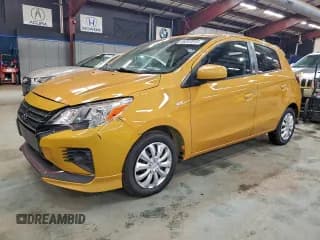 ✅ 2021 Mitsubishi Mirage ES • VIN: ML32AUHJ7MH000730 • Lot: 96207015. Listed on Copart with 80,981 mi. Free auction sales archive from the USA and detailed vehicle history report at DreamBid. Image 1.