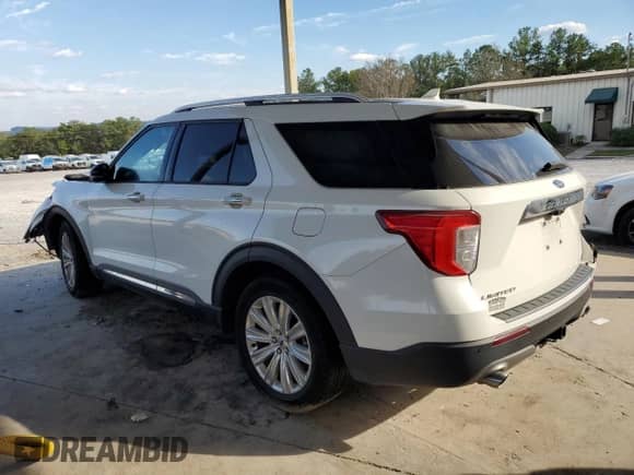 2022 Ford Explorer Limited with VIN 1FMSK7FH8NGA45089, listed as a Copart auction lot 87056215 with Not provided miles and Clean title. Bid and sale history available at DreamBid. Image 2.