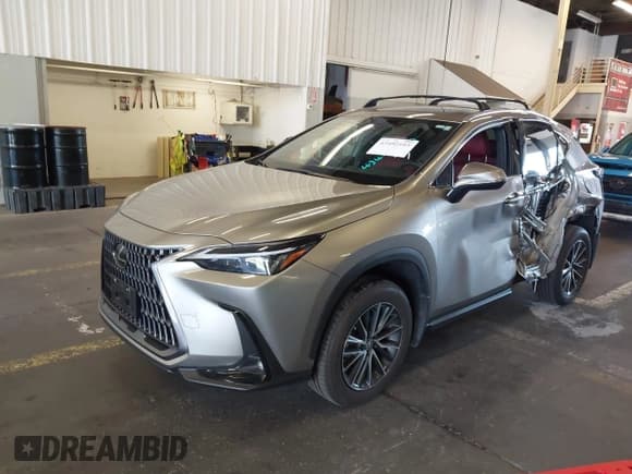 ✅ 2024 Lexus NX 350h • VIN: 2T2AKCEZ7RC018534 • Lot: 43492103. Listed on IAAI with 21,036 mi. Free auction sales archive from the USA and detailed vehicle history report at DreamBid. Image 2.