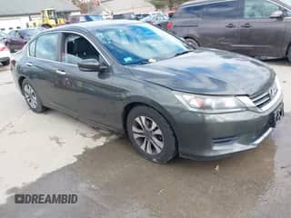 2014 Honda Accord LX with VIN 1HGCR2F36EA021891, listed as a IAAI auction lot 43603711 with 170,792 mi miles and . Bid and sale history available at DreamBid. Image 1.