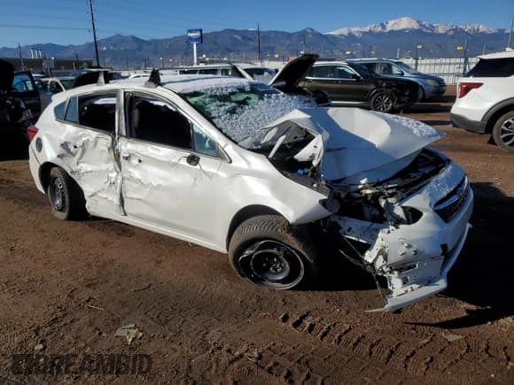 ✅ 2021 Subaru Impreza • VIN: 4S3GTAA69M1715275 • Lot: 78405364. Listed on Copart with 39,579 mi. Free auction sales archive from the USA and detailed vehicle history report at DreamBid. Image 4.
