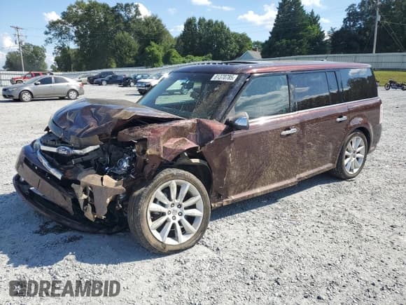 ✅ 2010 Ford Flex Limited • VIN: 2FMGK5DCXABA18138 • Lot: 81370785. Listed on Copart with 115,895 mi. Free auction sales archive from the USA and detailed vehicle history report at DreamBid. Image 1.