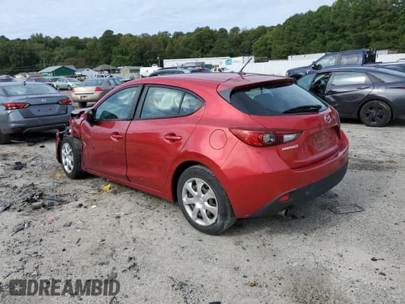 ✅ 2015 Mazda 3 i Sport • VIN: 3MZBM1K72FM188018 • Lot: 85268295. Listed on Copart with 120,646 mi. Free auction sales archive from the USA and detailed vehicle history report at DreamBid. Image 2.