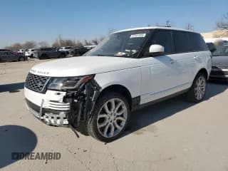 ✅ 2019 Land Rover Range Rover HSE • VIN: SALGS2SV1KA540590 • Lot: 47541455. Listed on Copart with 60,321 mi. Free auction sales archive from the USA and detailed vehicle history report at DreamBid. Image 1.