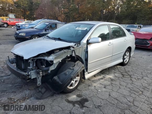 ✅ 2008 Toyota Corolla CE • VIN: 2T1BR32E88C905628 • Лот: 93216665. Опубликован ранее на Copart с пробегом 157 827 миль. Бесплатный доступ к архиву аукционных продаж из США и подробный отчёт об истории автомобиля на DreamBid. Изображение 1.