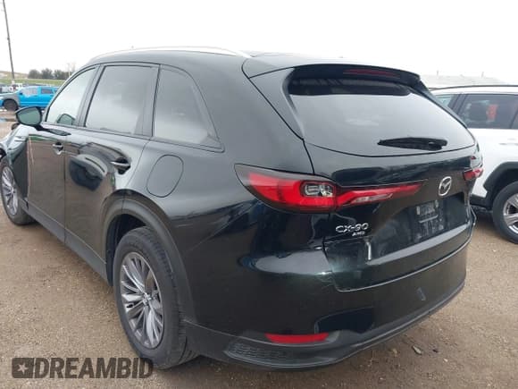 ✅ 2025 Mazda CX-90 Select • VIN: JM3KKAHD2S1201628 • Lot: 41699367. Listed on IAAI with 9,762 mi. Free auction sales archive from the USA and detailed vehicle history report at DreamBid. Image 3.