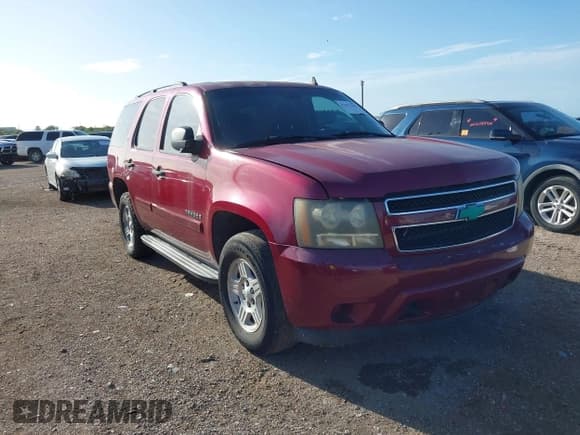 ✅ 2007 Chevrolet Tahoe LS • VIN: 1GNFC13C47R399232 • Lot: 42457061. Listed on IAAI with 197,611 mi. Free auction sales archive from the USA and detailed vehicle history report at DreamBid. Image 1.