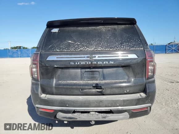 2024 Chevrolet Suburban LT z VIN 1GNSCCKD4RR177376, wystawiony jako Copart lot #86729385 z przebiegiem 65 380 mil mil oraz Szkoda całkowita • Salvage title. Historia ofert i sprzedaży dostępna na DreamBid. Obrazek 6.