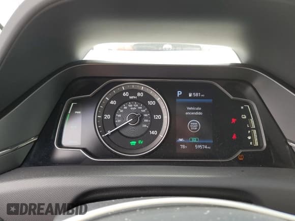 ✅ 2022 Hyundai Ioniq Blue • VIN: KMHC65LC7NU266982 • Lot: 86535755. Listed on Copart with 59,574 mi. Free auction sales archive from the USA and detailed vehicle history report at DreamBid. Image 9.