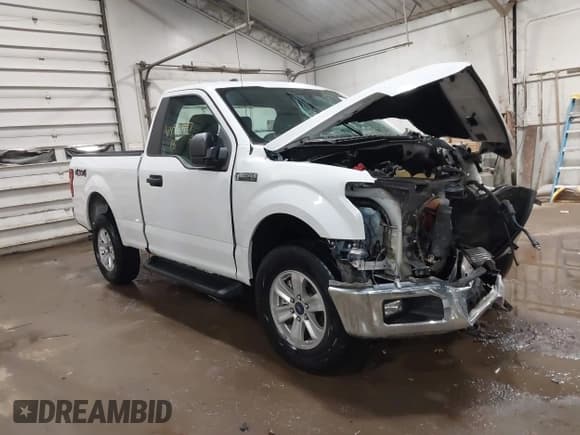 ✅ 2018 Ford F-150 XL • VIN: 1FTMF1EB4JFA54769 • Lot: 41497417. Listed on IAAI with Not provided. Free auction sales archive from the USA and detailed vehicle history report at DreamBid. Image 1.