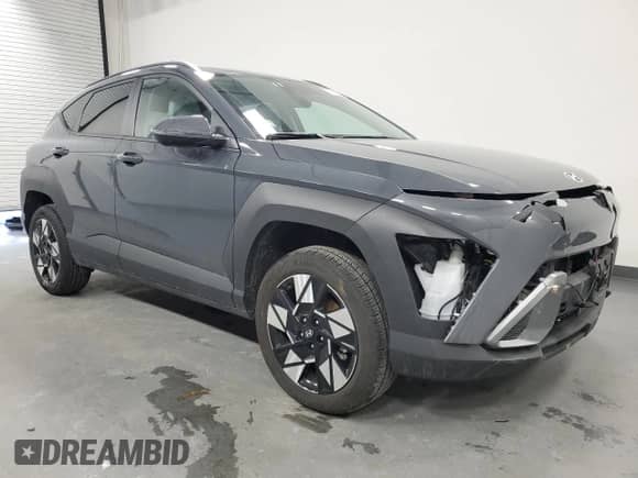 2024 Hyundai Kona SEL with VIN KM8HBCAB4RU118990, listed as a Copart auction lot 45368535 with 14,221 mi miles and Clean title. Bid and sale history available at DreamBid. Image 4.