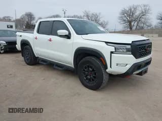 ✅ 2023 Nissan Frontier SV • VIN: 1N6ED1EK9PN615067 • Lot: 41554561. Listed on IAAI with 23,529 mi. Free auction sales archive from the USA and detailed vehicle history report at DreamBid. Image 1.