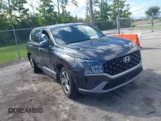 2021 Hyundai Santa Fe SE with VIN 5NMS14AJXMH326737, listed as a IAAI auction lot 43287736 with 41,920 mi miles and . Bid and sale history available at DreamBid. Image 1.