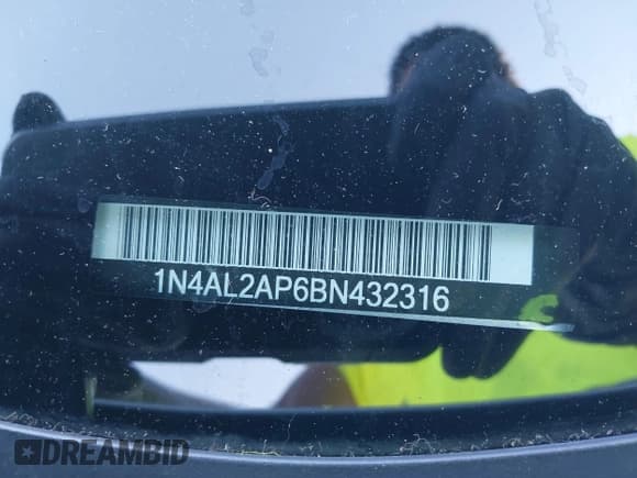 ✅ 2011 Nissan Altima SL • VIN: 1N4AL2AP6BN432316 • Lot: 43088398. Wystawiony na IAAI z przebiegiem 138 258 mil. Bezpłatny archiwum sprzedaży aukcyjnych z USA i szczegółowy raport historii pojazdu na DreamBid. Zdjęcie 18.