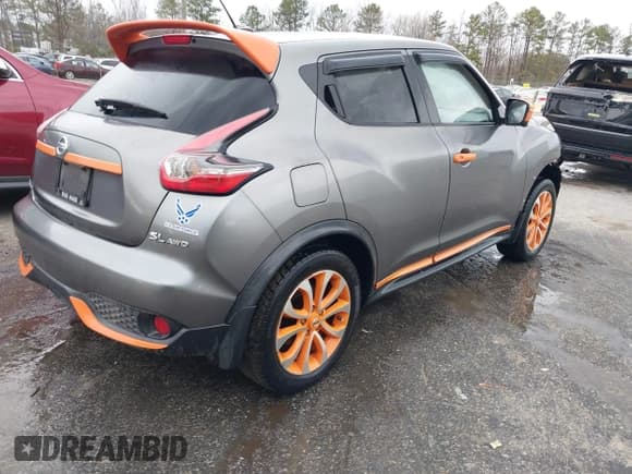 ✅ 2015 Nissan Juke SL • VIN: JN8AF5MV4FT550917 • Lot: 41857744. Listed on IAAI with 138,526 mi. Free auction sales archive from the USA and detailed vehicle history report at DreamBid. Image 4.