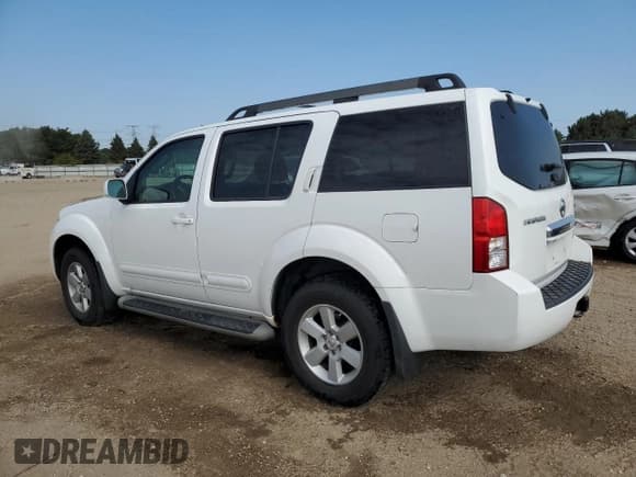 ✅ 2008 Nissan Pathfinder SE • VIN: 5N1AR18B78C661097 • Lot: 80080865. Listed on Copart with 162,621 mi. Free auction sales archive from the USA and detailed vehicle history report at DreamBid. Image 2.