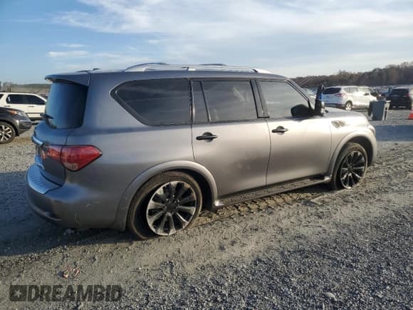 ✅ 2016 Infiniti QX80 • VIN: JN8AZ2NC8G9401816 • Lot: 92113125. Listed on Copart with 176,119 mi. Free auction sales archive from the USA and detailed vehicle history report at DreamBid. Image 3.
