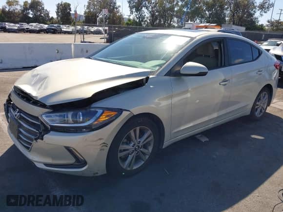 2017 Hyundai Elantra Limited with VIN KMHD84LF3HU418103, listed as a IAAI auction lot 43376336 with 45,589 mi miles and . Bid and sale history available at DreamBid. Image 2.
