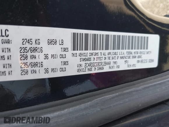 ✅ 2012 Dodge Grand Caravan SXT • VIN: 2C4RDGCG9CR128440 • Lot: 43595151. Wystawiony na IAAI z przebiegiem 186 518 mil. Bezpłatny archiwum sprzedaży aukcyjnych z USA i szczegółowy raport historii pojazdu na DreamBid. Zdjęcie 9.