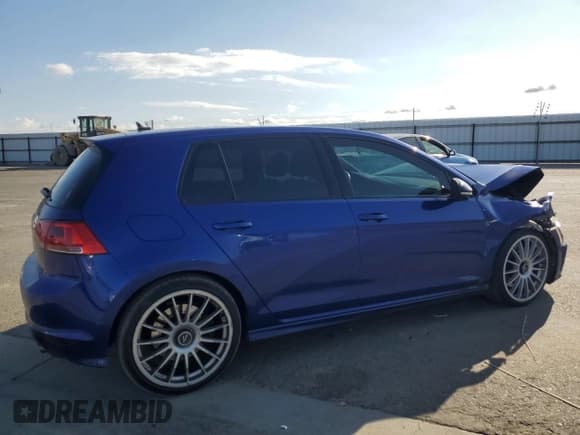 ✅ 2015 Volkswagen Golf R • VIN: WVWLF7AU9FW241812 • Lot: 80205305. Listed on Copart with 89,710 mi. Free auction sales archive from the USA and detailed vehicle history report at DreamBid. Image 3.