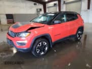 ✅ 2017 Jeep Compass Trailhawk • VIN: 3C4NJDDB6HT657650 • Lot: 86305415. Listed on Copart with 85,660 mi. Free auction sales archive from the USA and detailed vehicle history report at DreamBid. Image 1.