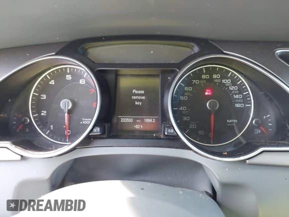 ✅ 2013 Audi A5 Premium Plus • VIN: WAULFAFH5DN009944 • Lot: 42508314. Listed on IAAI with 233,593 mi. Free auction sales archive from the USA and detailed vehicle history report at DreamBid. Image 7.