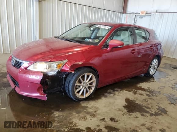 ✅ 2012 Lexus CT 200h • VIN: JTHKD5BH1C2063516 • Лот: 85275815. Опубликован ранее на Copart с пробегом 148 068 миль. Бесплатный доступ к архиву аукционных продаж из США и подробный отчёт об истории автомобиля на DreamBid. Изображение 1.