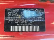 ✅ 2014 Hyundai Veloster • VIN: KMHTC6AD0EU210005 • Lot: 41709715. Wystawiony na Copart z przebiegiem Nie podano. Bezpłatny archiwum sprzedaży aukcyjnych z USA i szczegółowy raport historii pojazdu na DreamBid. Zdjęcie 14.