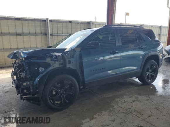 2025 Chevrolet Equinox FWD LT z VIN 3GNAXHEG0SL156380, wystawiony jako Copart lot #52613955 z przebiegiem 1 928 mil mil oraz Szkoda całkowita • Salvage title. Historia ofert i sprzedaży dostępna na DreamBid. Obrazek 1.